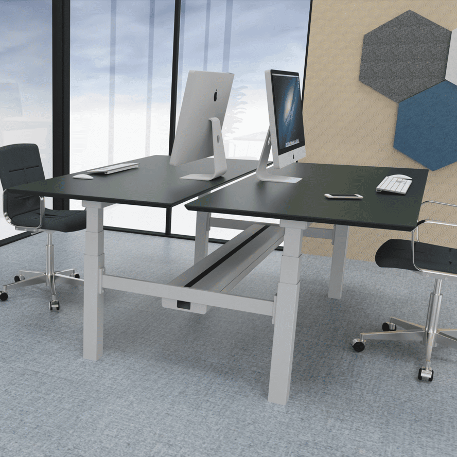 Dencon Delta duo zit-sta bureau
