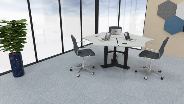 Dencon - Designer 1-poots zit-sta bureau